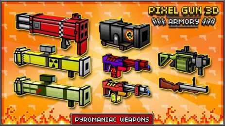 Pixel Gun 3D Tip 1.0 Android'de indir ücretsiz  Captain Droid