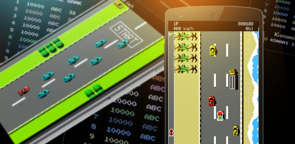 Road Fighter Classic Mobi 游戏 Android 封面艺术