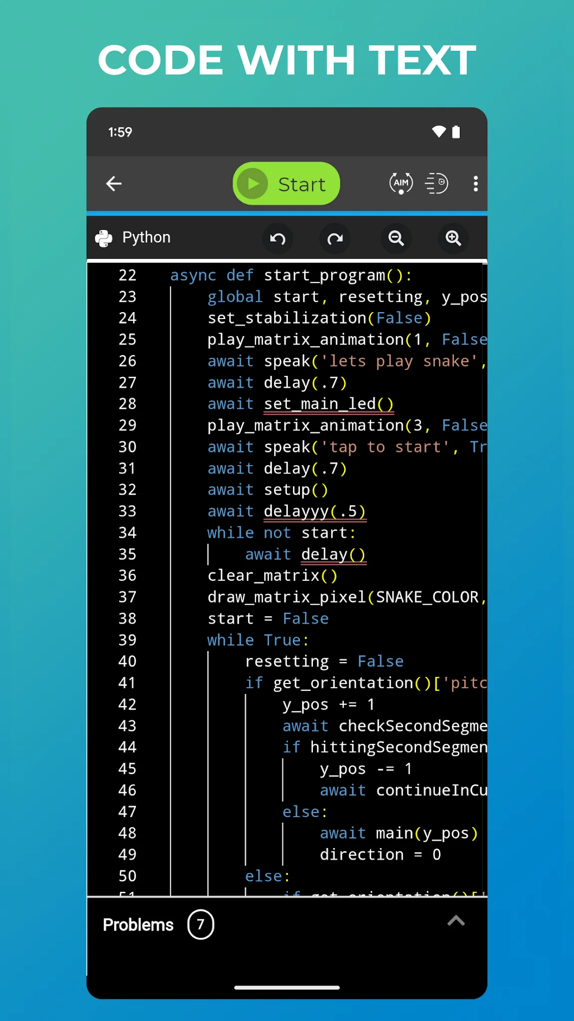 Στιγμιότυπο Sphero Edu 2
