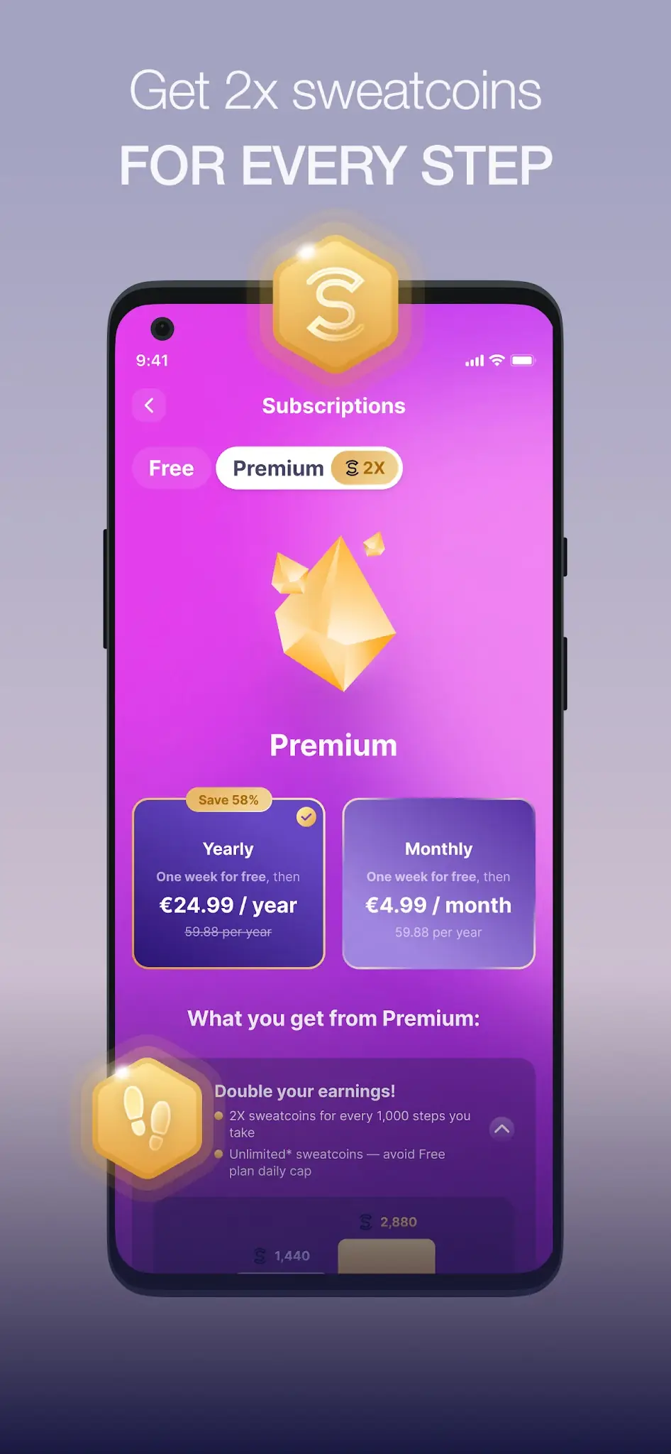 Screenshot Sweatcoin 7