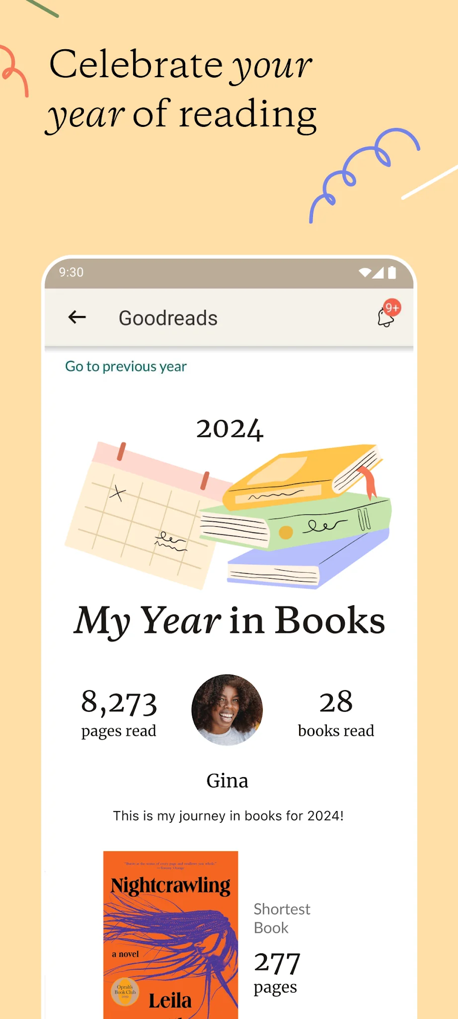 Скриншот Goodreads 7