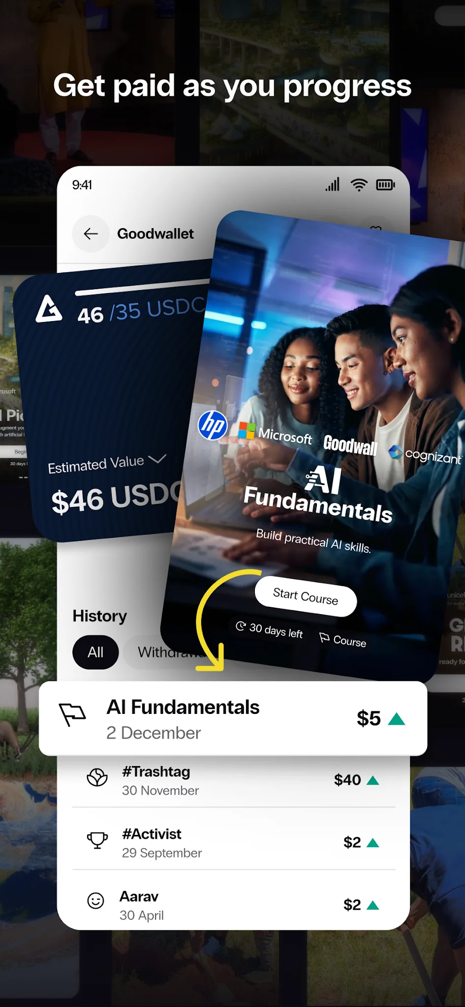 Screenshot Goodwall - Learn & Earn 2