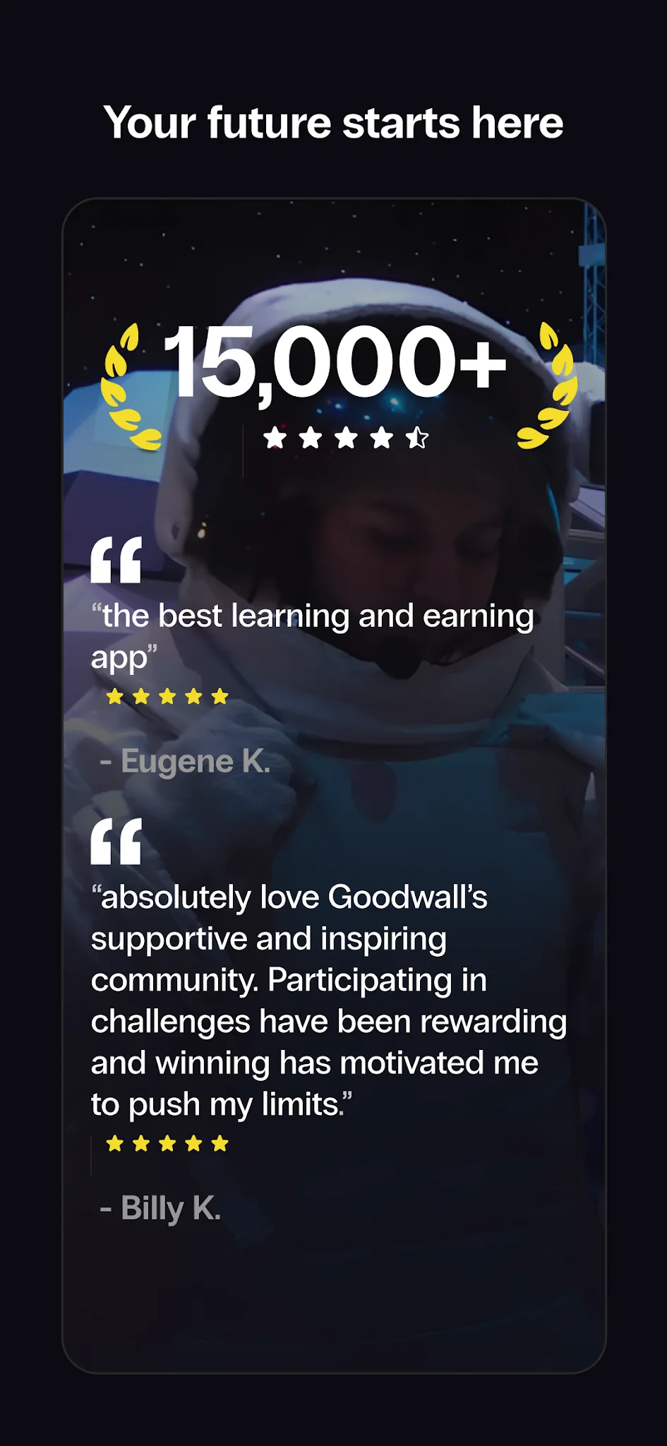 Screenshot Goodwall - Learn & Earn 7