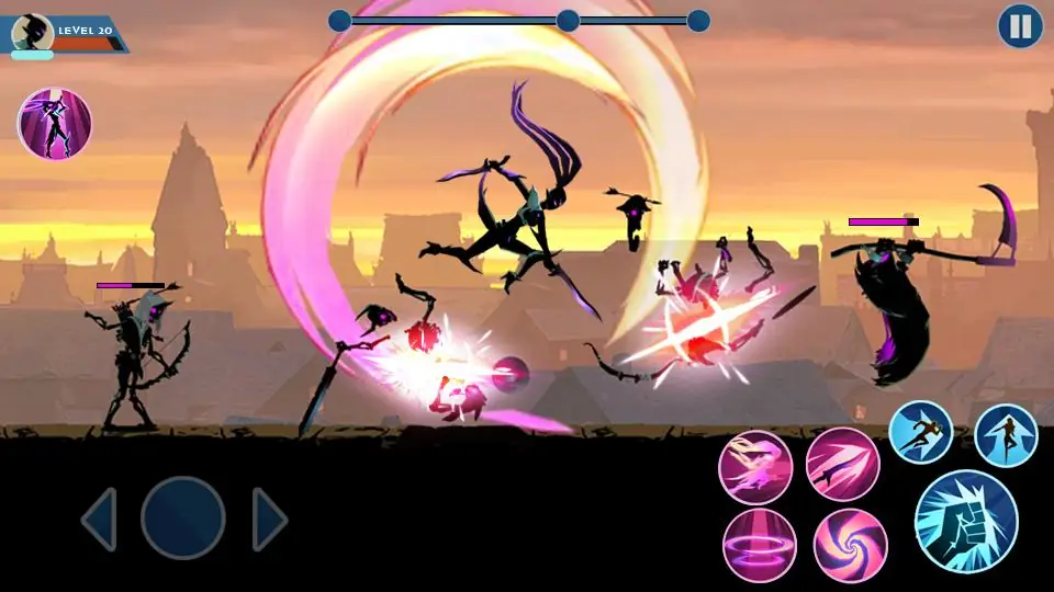 Snímek obrazovky Shadow Fighter 2