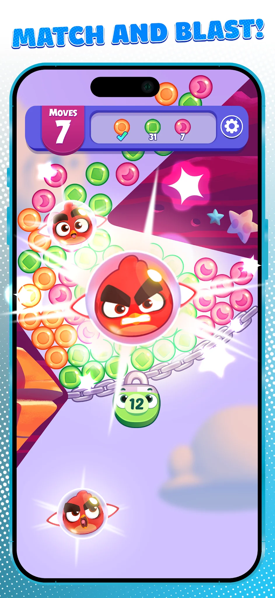 Captură de ecran Angry Birds Dream Blast 2