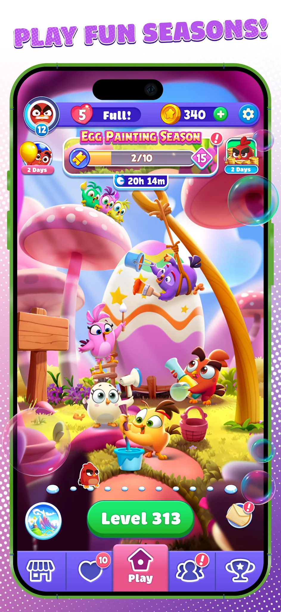 Captură de ecran Angry Birds Dream Blast 3
