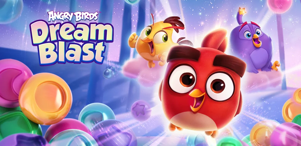 Angry Birds Dream Blast joc copertă pentru Android