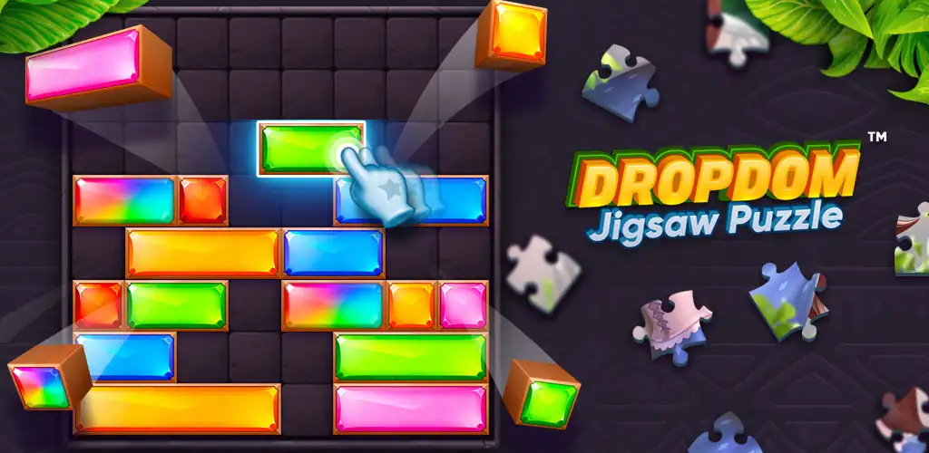 Dropdom لعبة غلاف فني للأندرويد
