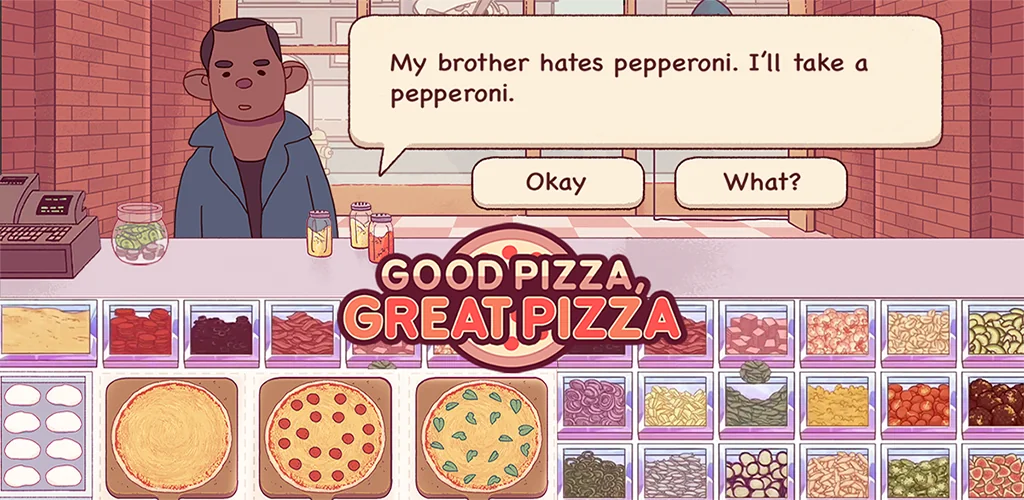 Good Pizza, Great Pizza spel cover art for Android