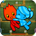 Redboy and Bluegirl in Light Temple Maze