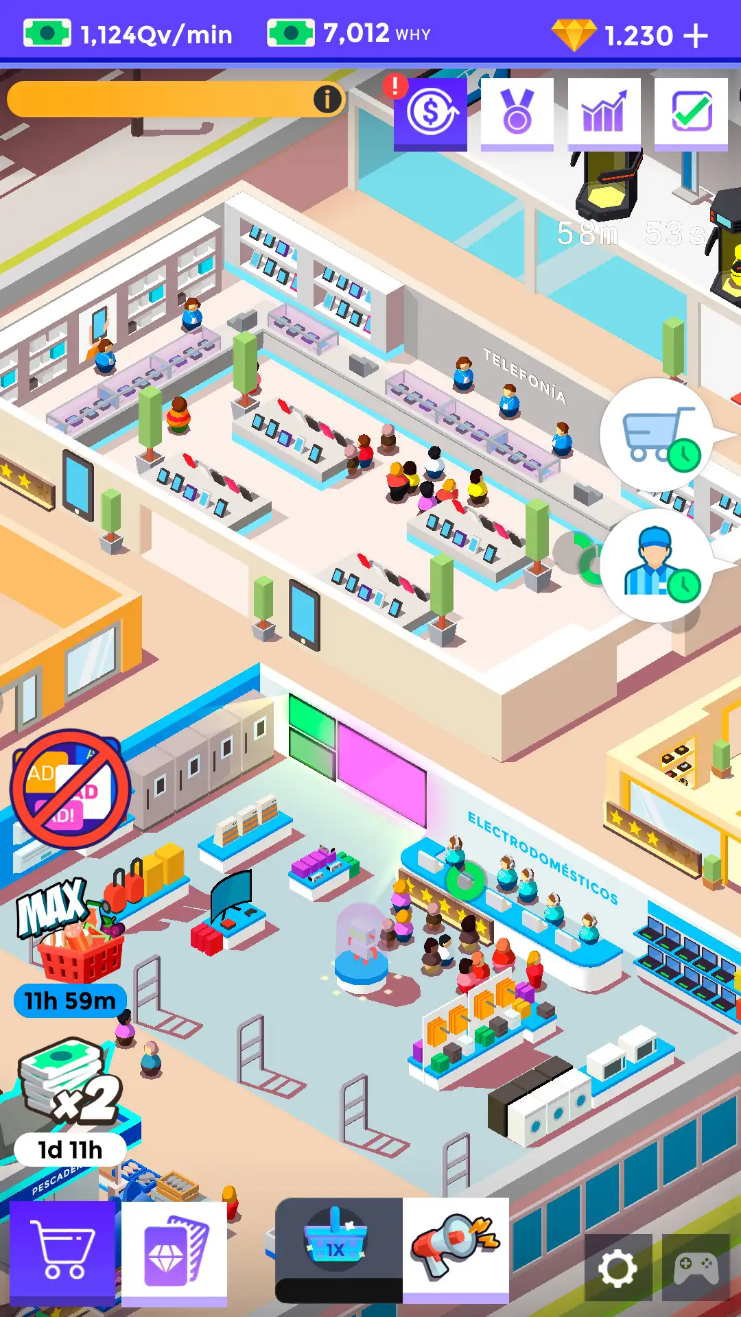 Screenshot Idle Supermarket Tycoon 5