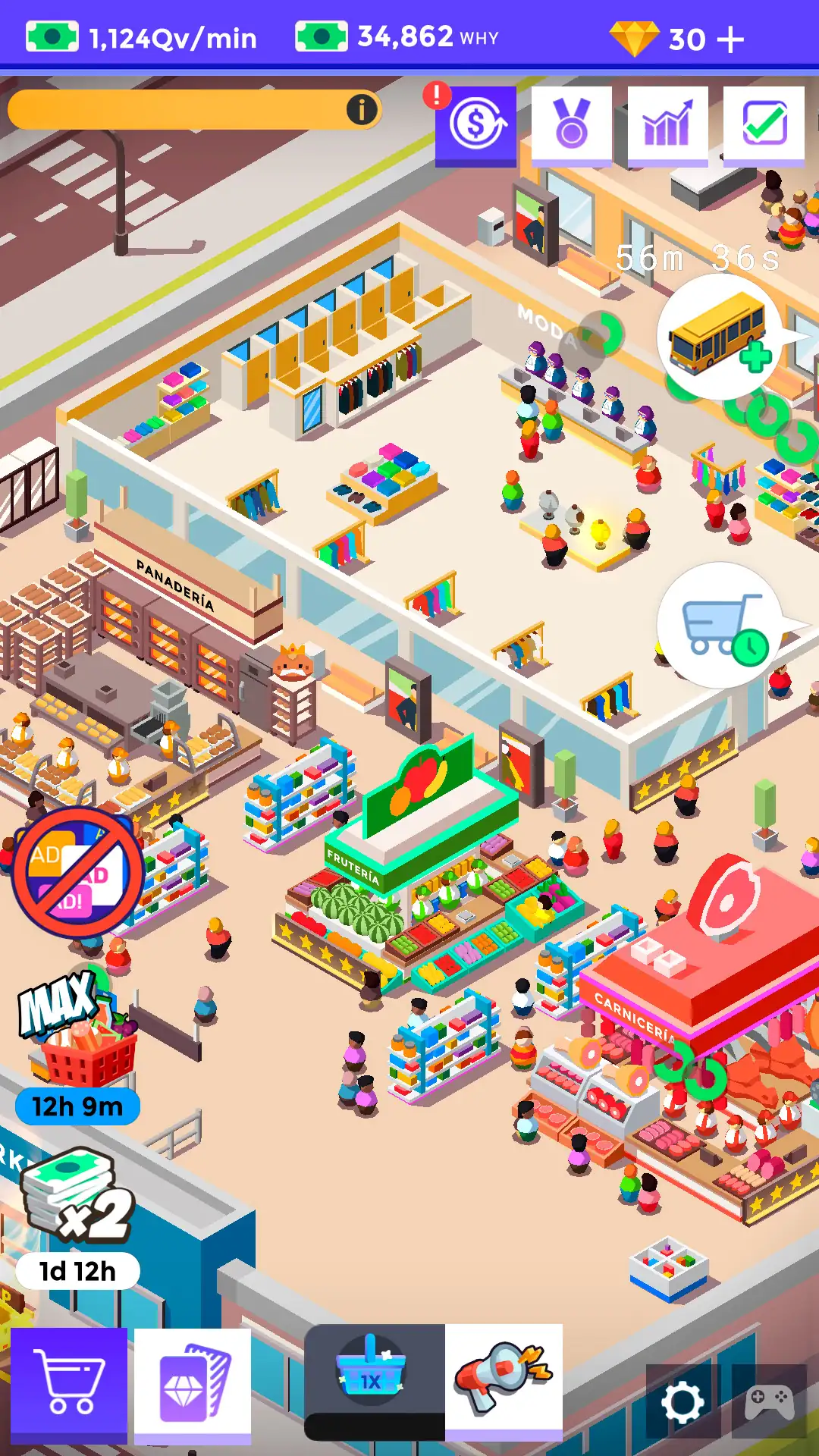 Screenshot Idle Supermarket Tycoon 6