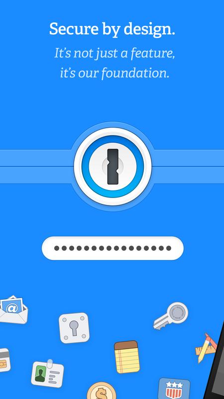 Snímek obrazovky 1Password 2