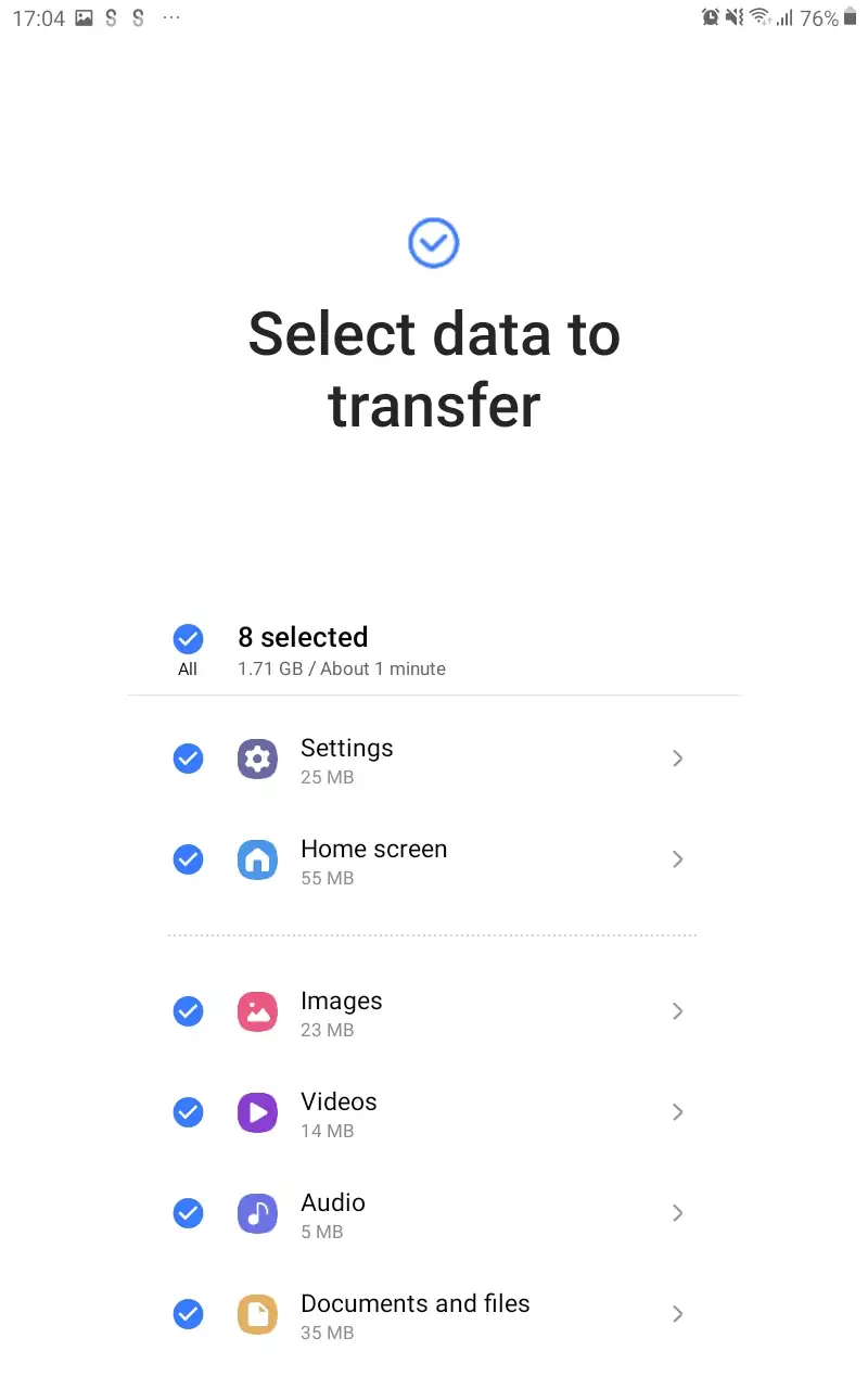 S 换机助手 (Smart Switch Mobile) 截图 10
