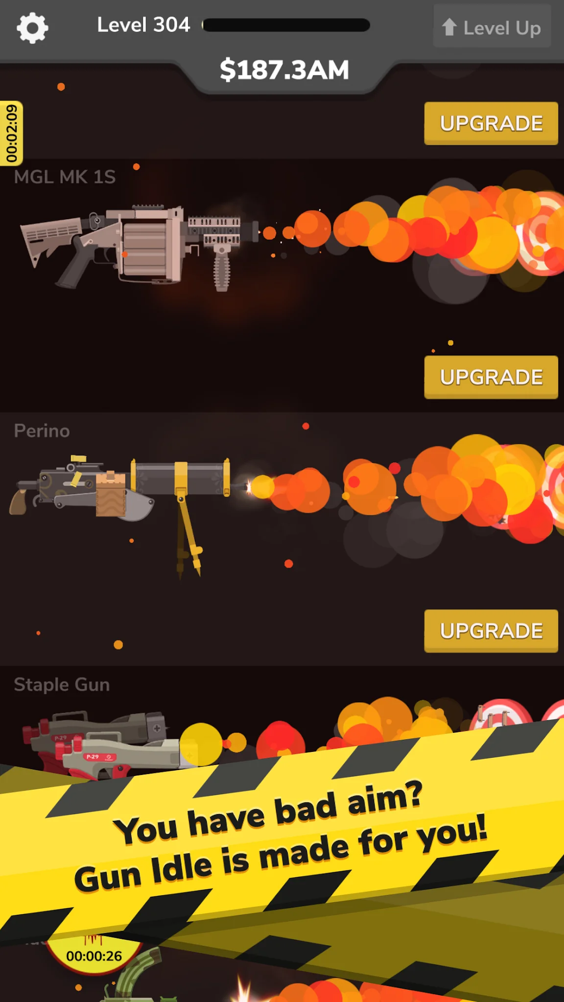 Captura de tela de Gun Idle 3
