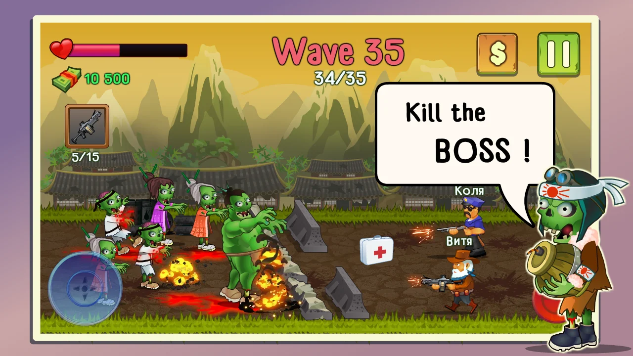 Captură de ecran Two guys & Zombies 4
