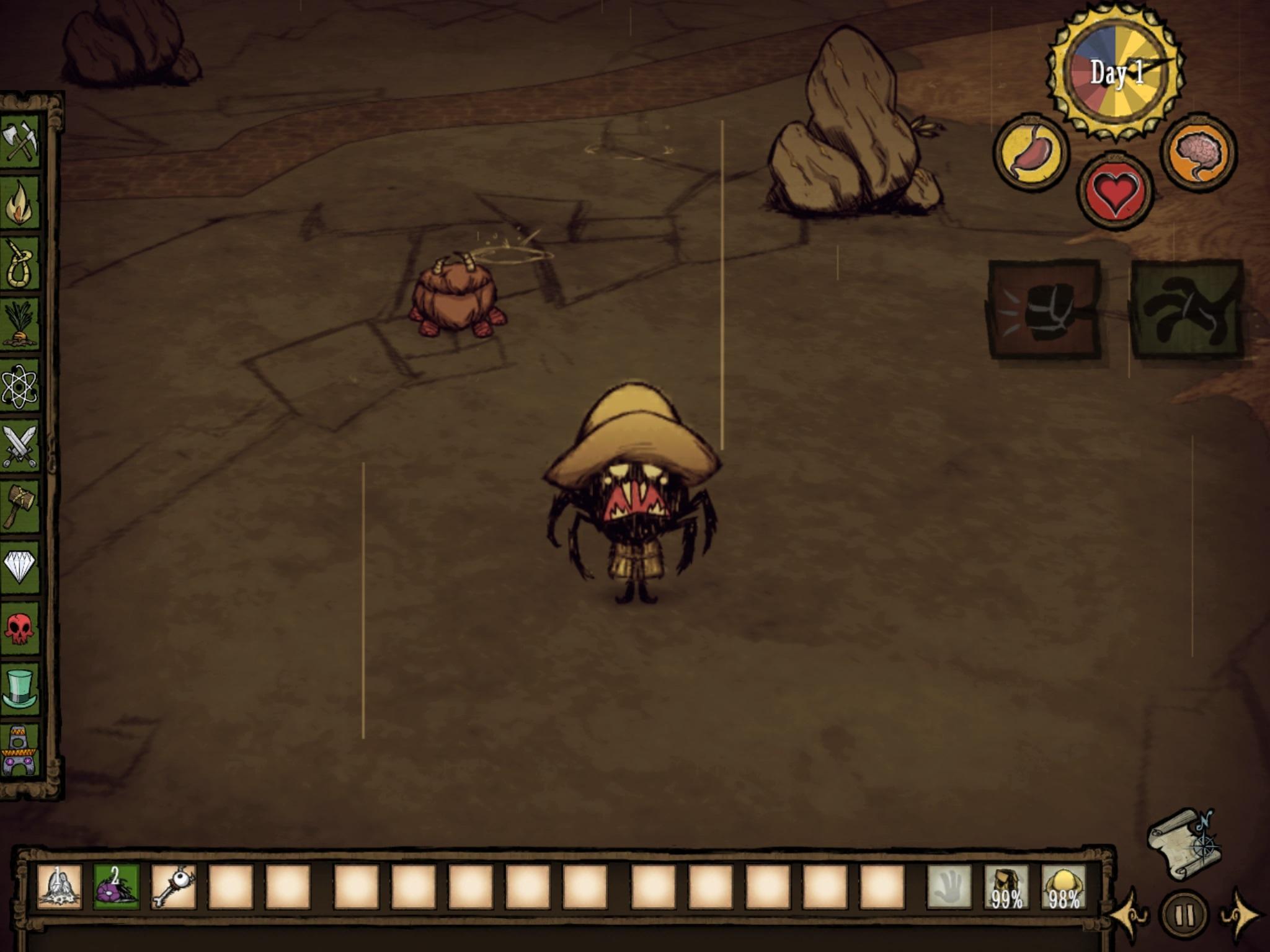 Ảnh chụp màn hình Don't Starve: Pocket Edition 5