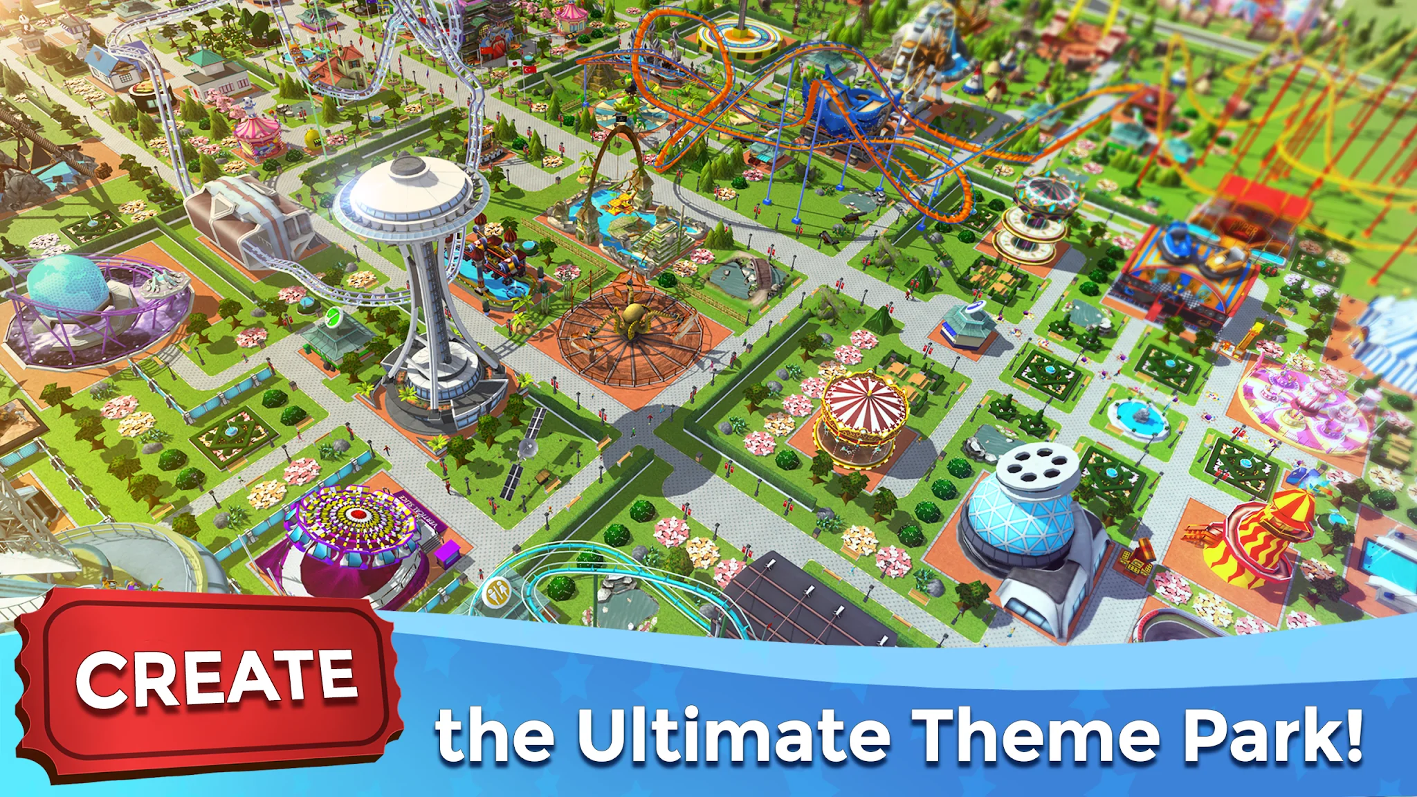 Στιγμιότυπο RollerCoaster Tycoon Touch 1