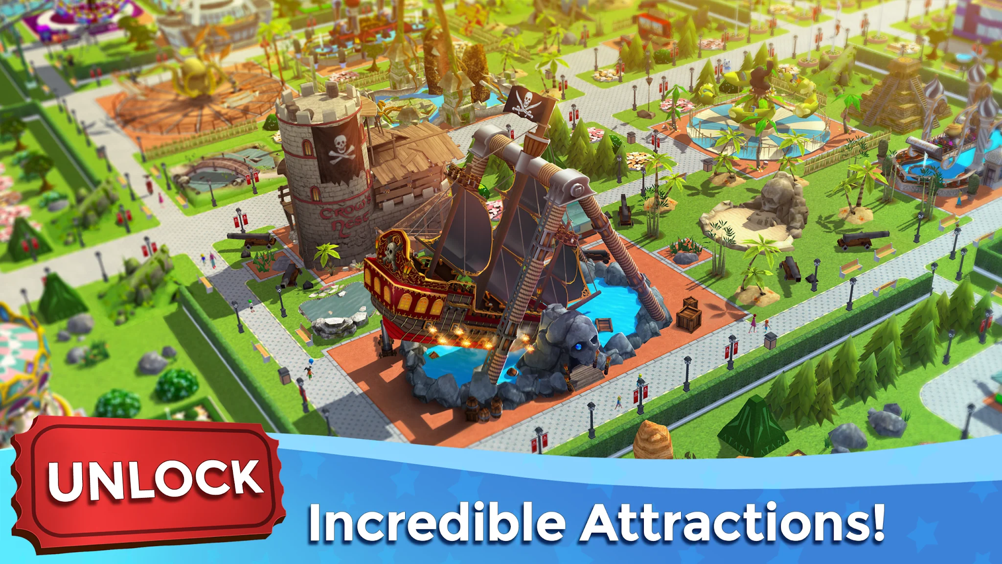 Στιγμιότυπο RollerCoaster Tycoon Touch 3
