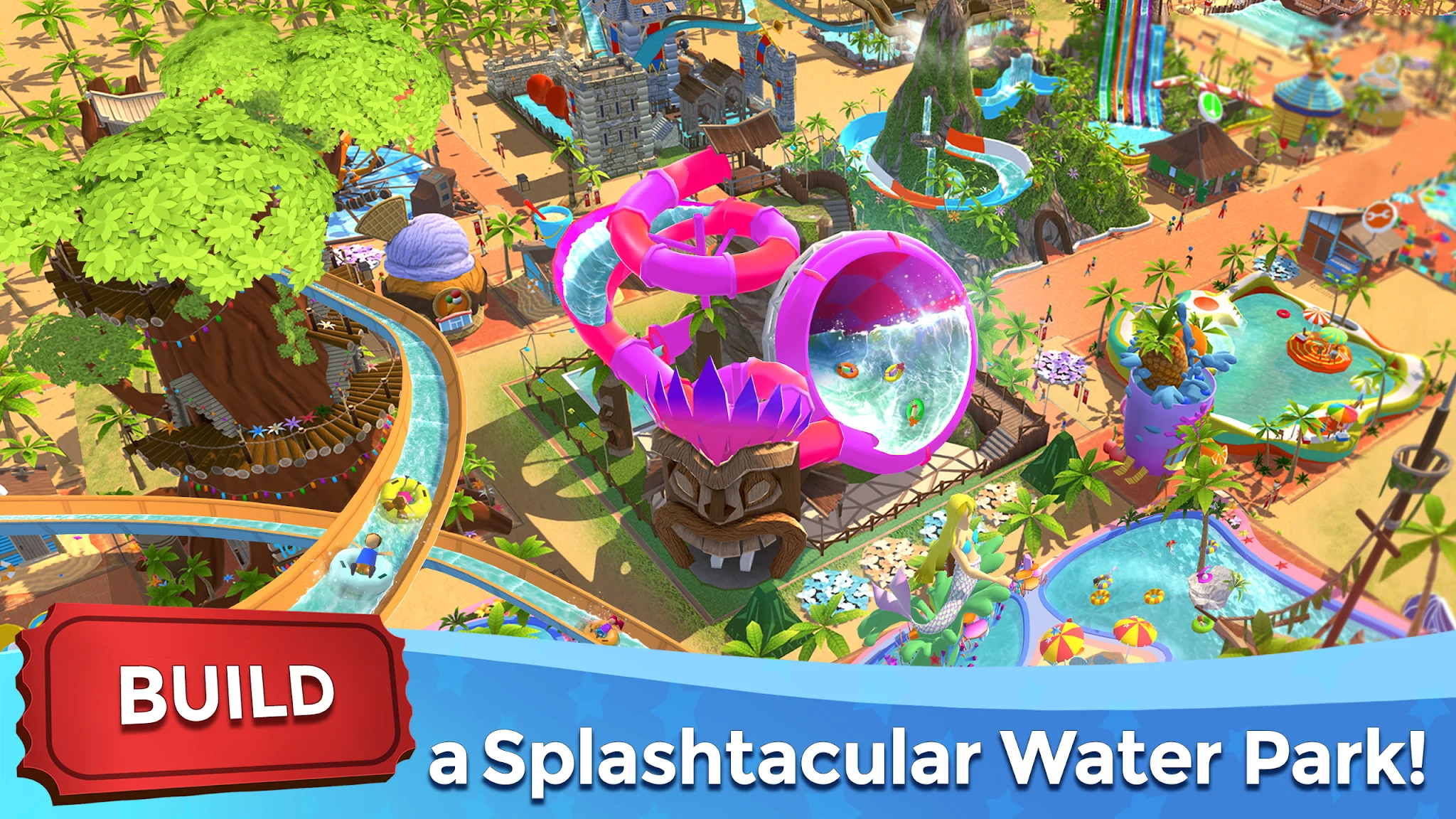 Στιγμιότυπο RollerCoaster Tycoon Touch 4