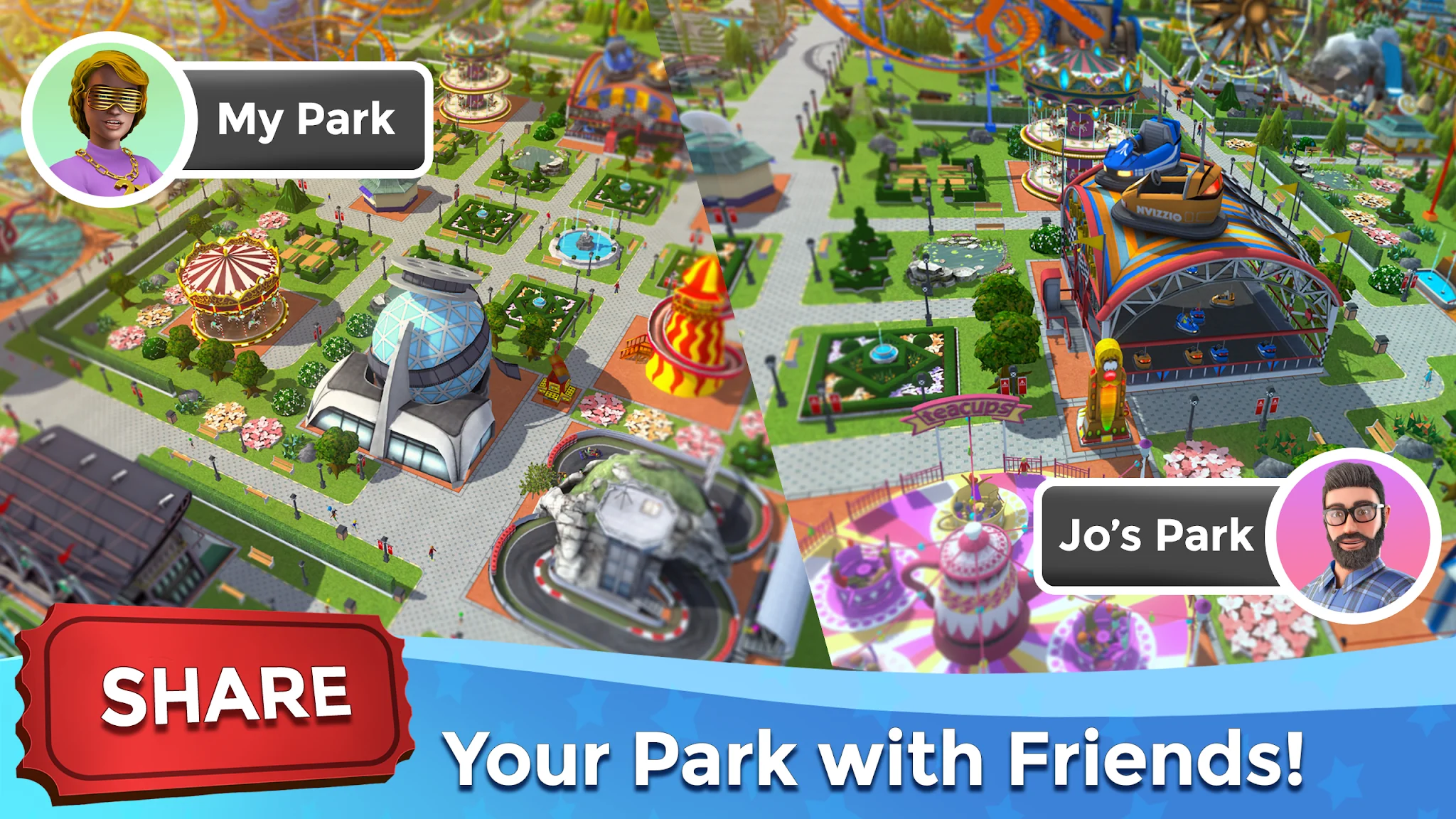 Στιγμιότυπο RollerCoaster Tycoon Touch 7