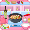 Cooking minestrone soup