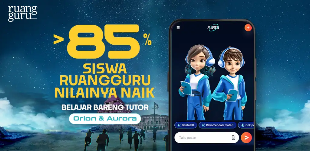 Ruangguru: Bimbel SD SMP SMA εφαρμογή cover art for Android
