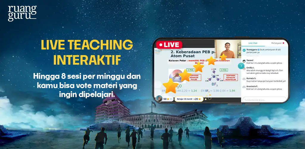 Στιγμιότυπο Ruangguru: Bimbel SD SMP SMA 1