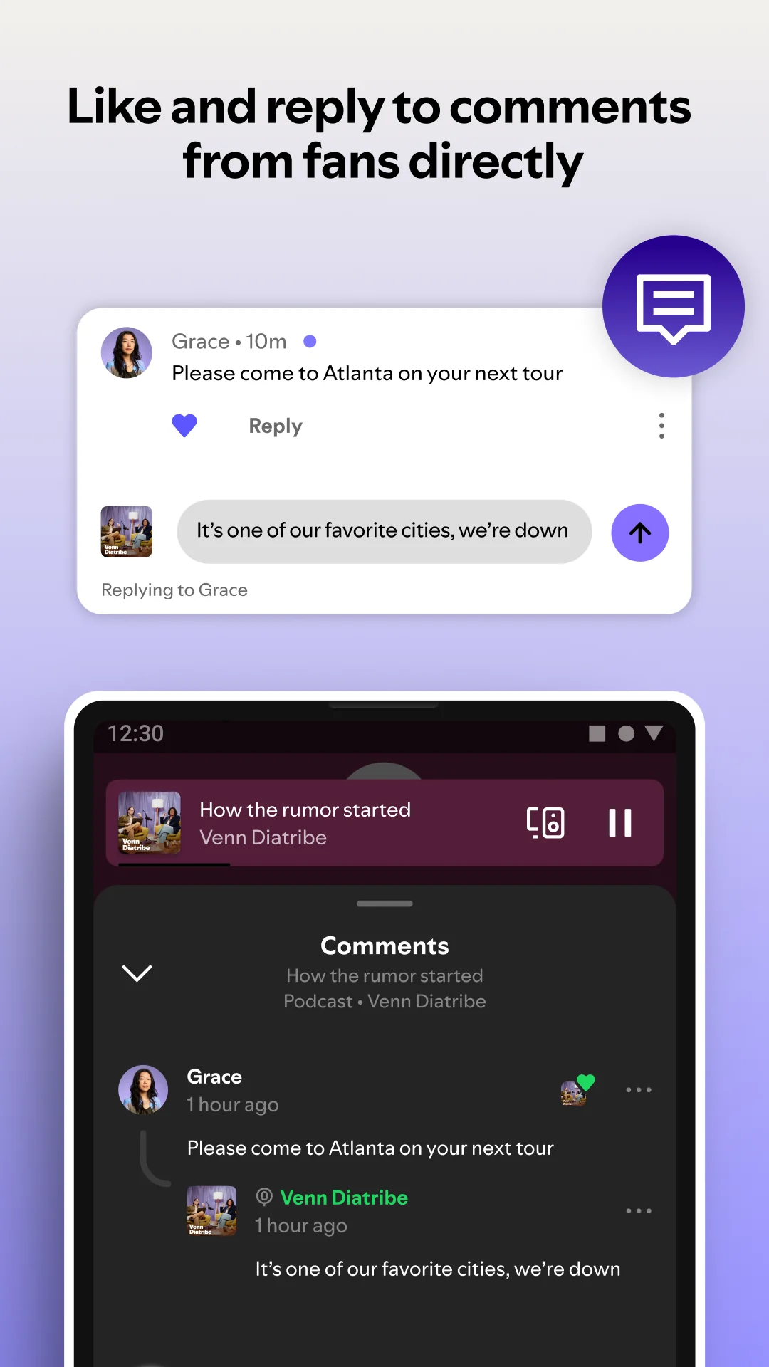 لقطة شاشة Spotify for Creators %د