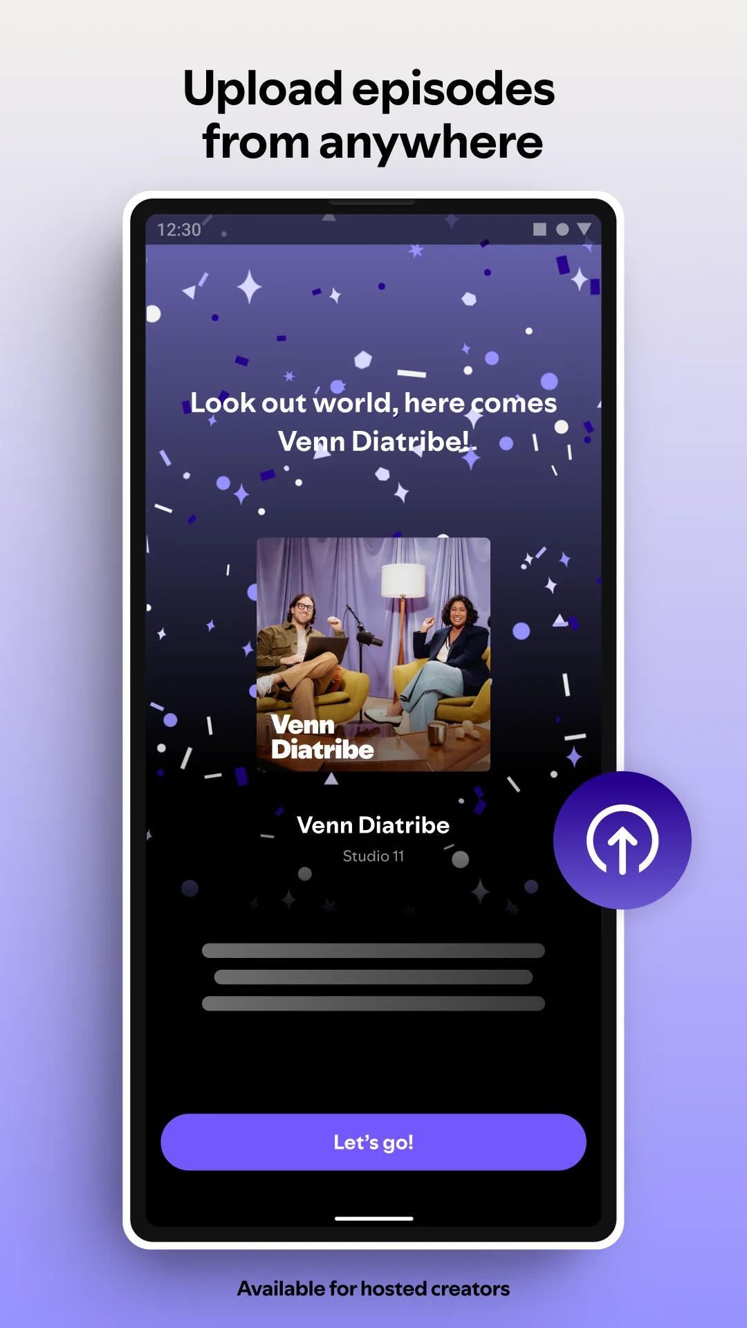 لقطة شاشة Spotify for Creators %د