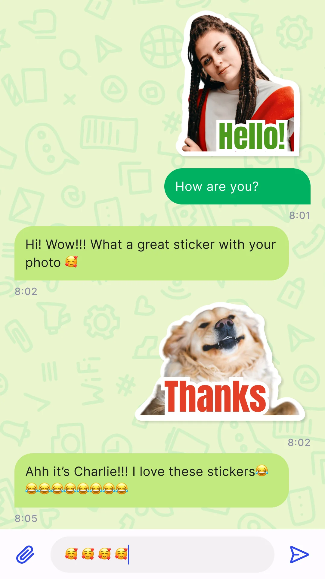 Στιγμιότυπο Sticker Studio 7