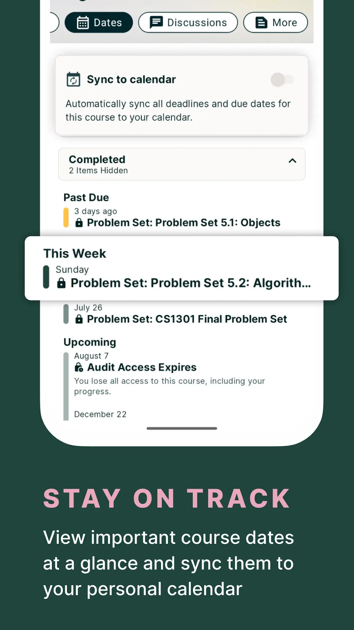 Captura de pantalla edX: Aprende con cursos en lín 4