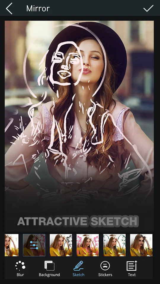 Captura de pantalla Mirror Photo Editor & Collage 2
