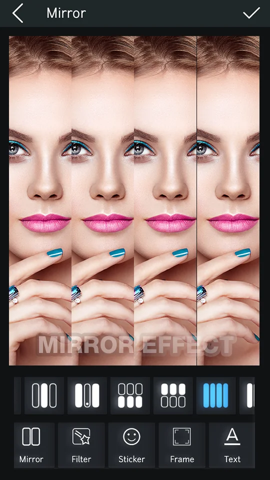 Captura de pantalla Mirror Photo Editor & Collage 3