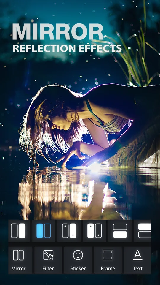 Captura de pantalla Mirror Photo Editor & Collage 4