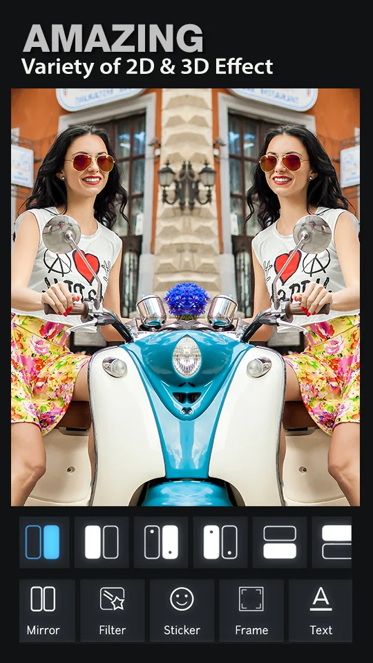 Captura de pantalla Mirror Photo Editor & Collage 6