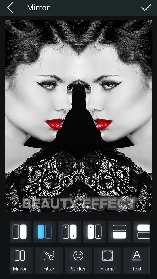 Captura de pantalla Mirror Photo Editor & Collage 8