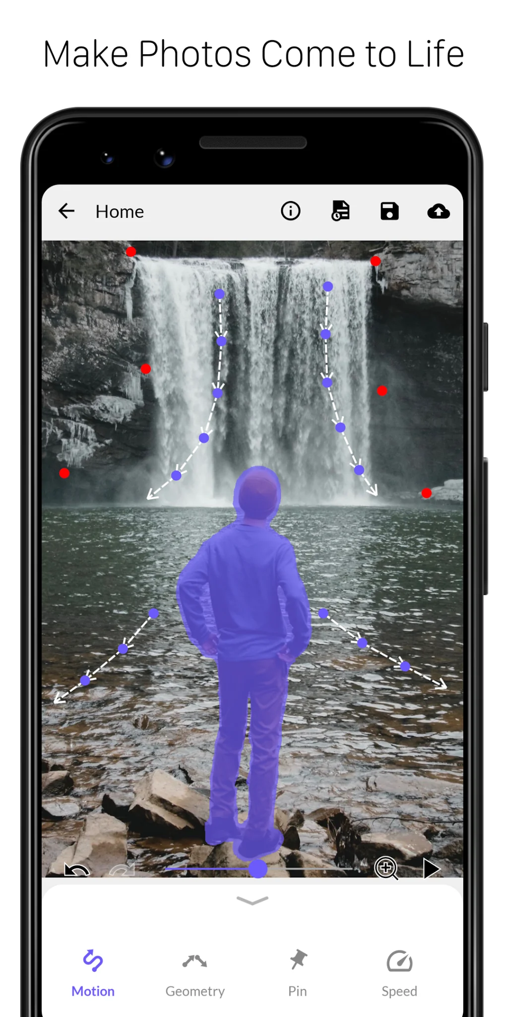 Capture d'écran StoryZ animer une photo 3d 1