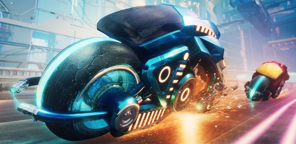 32SECS: Neon City Rider 2 खेल Android के लिए कवर आर्ट