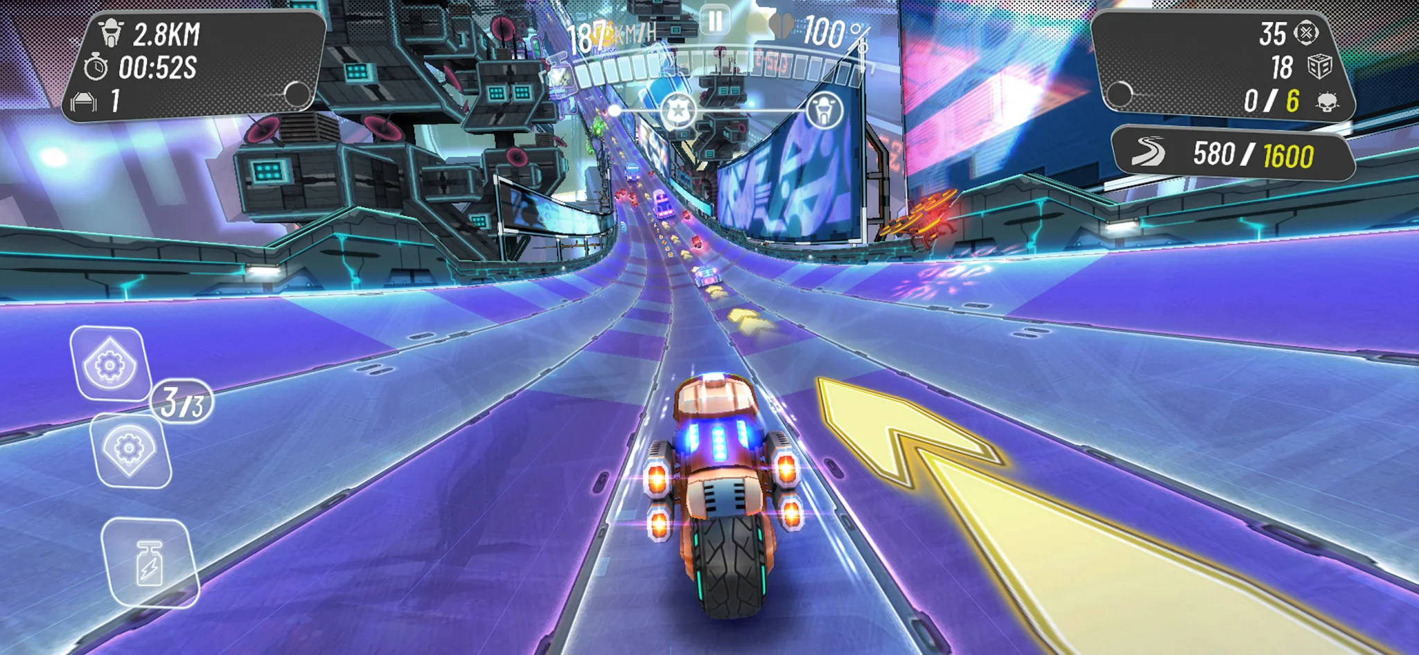 Screenshot 32SECS: Neon City Rider 2 2