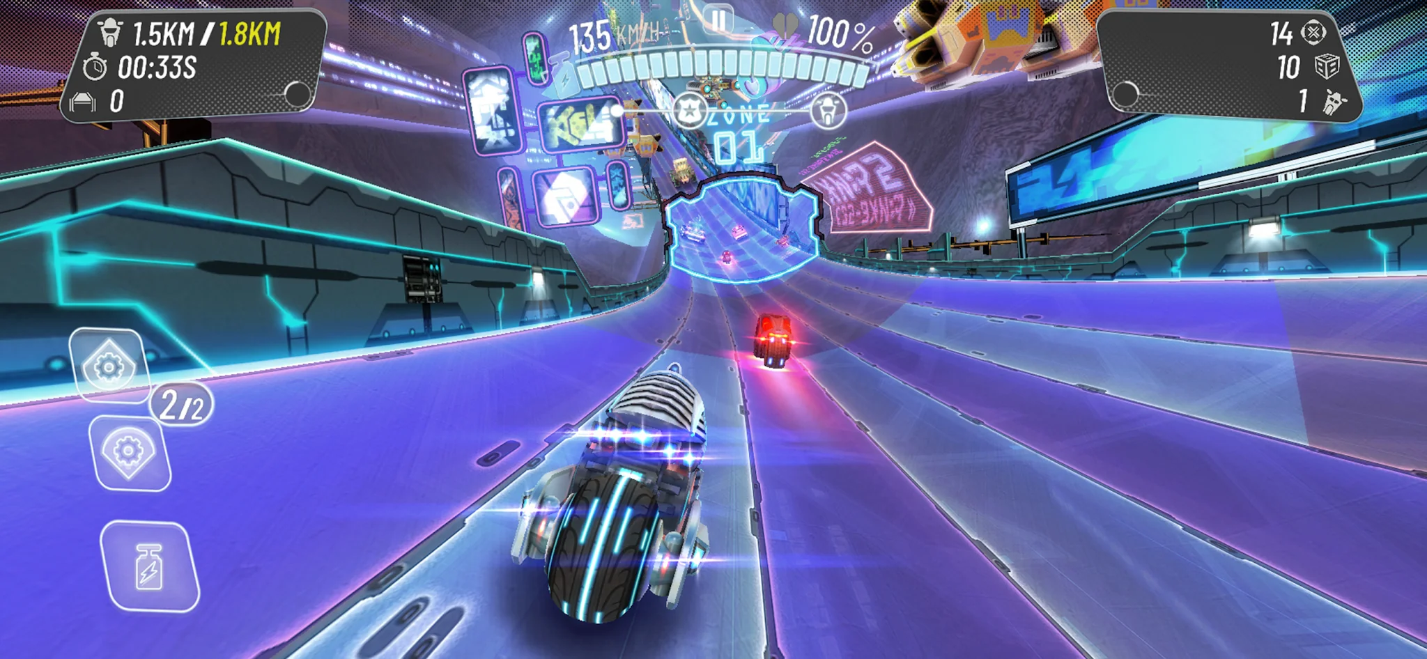 Screenshot 32SECS: Neon City Rider 2 7