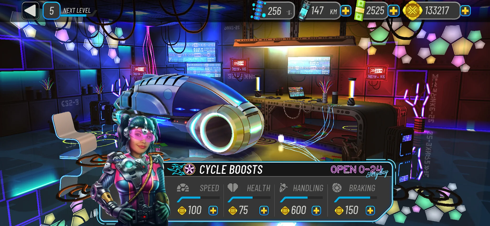 Screenshot 32SECS: Neon City Rider 2 8