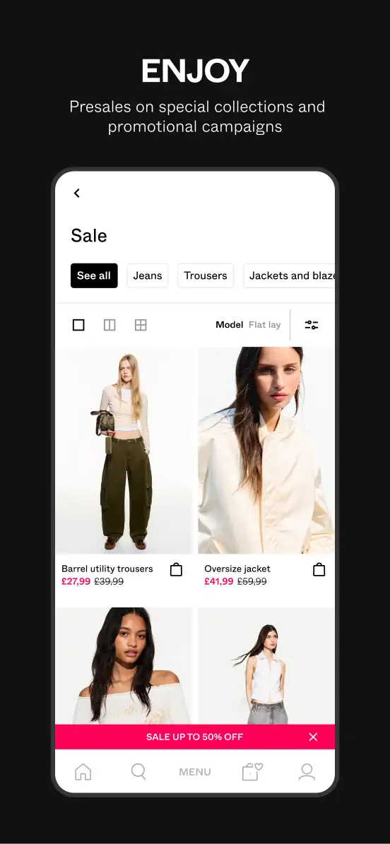 Скриншот BERSHKA: мода и тенденции 7