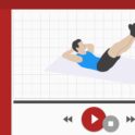 Latihan perut A6W - perut rata