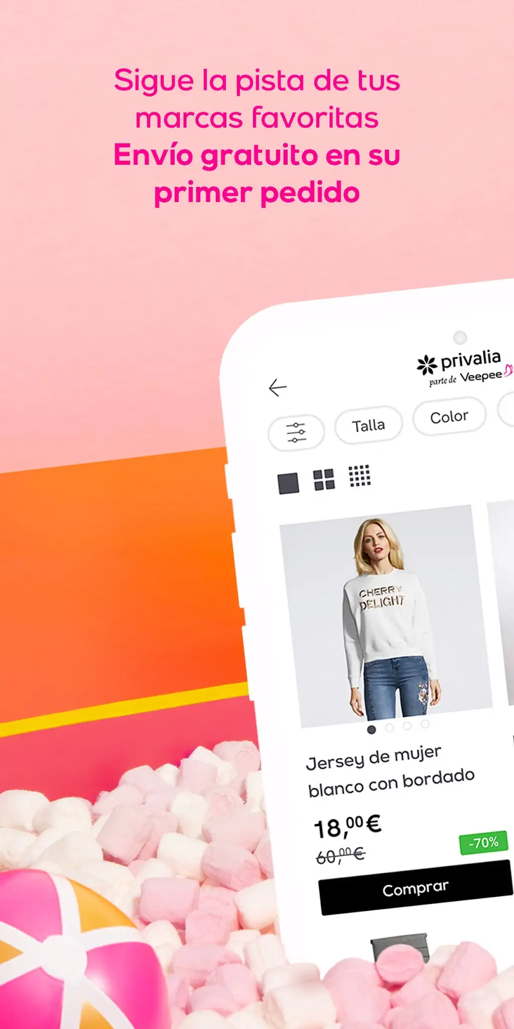 Στιγμιότυπο Privalia - outlet shopping 2