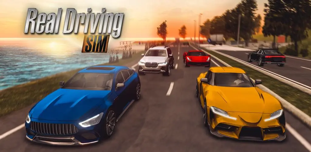 Real Driving Simulator játszma, meccs borítókép Androidhoz