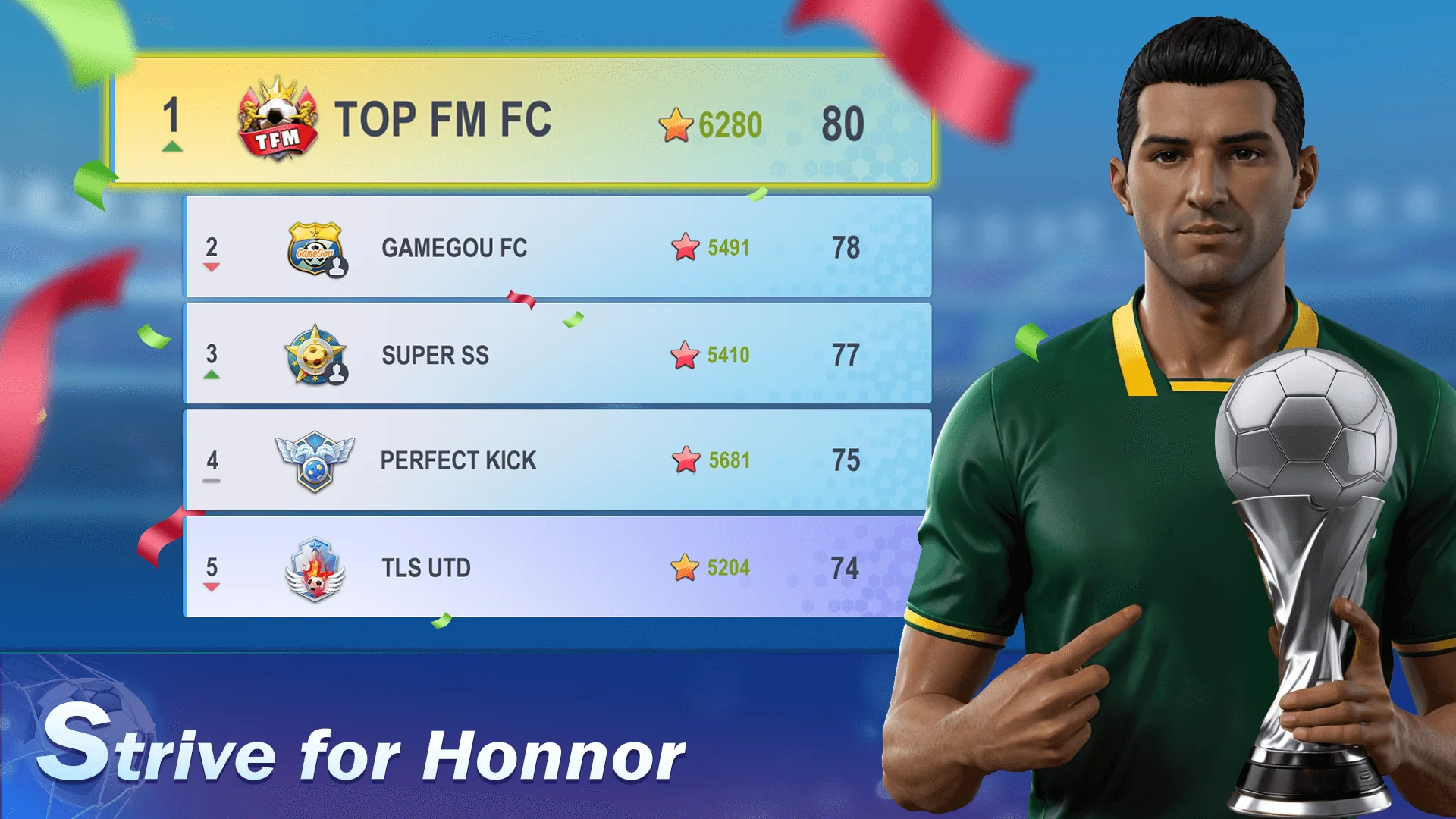Zrzut ekranu Top Football Manager 2026 3