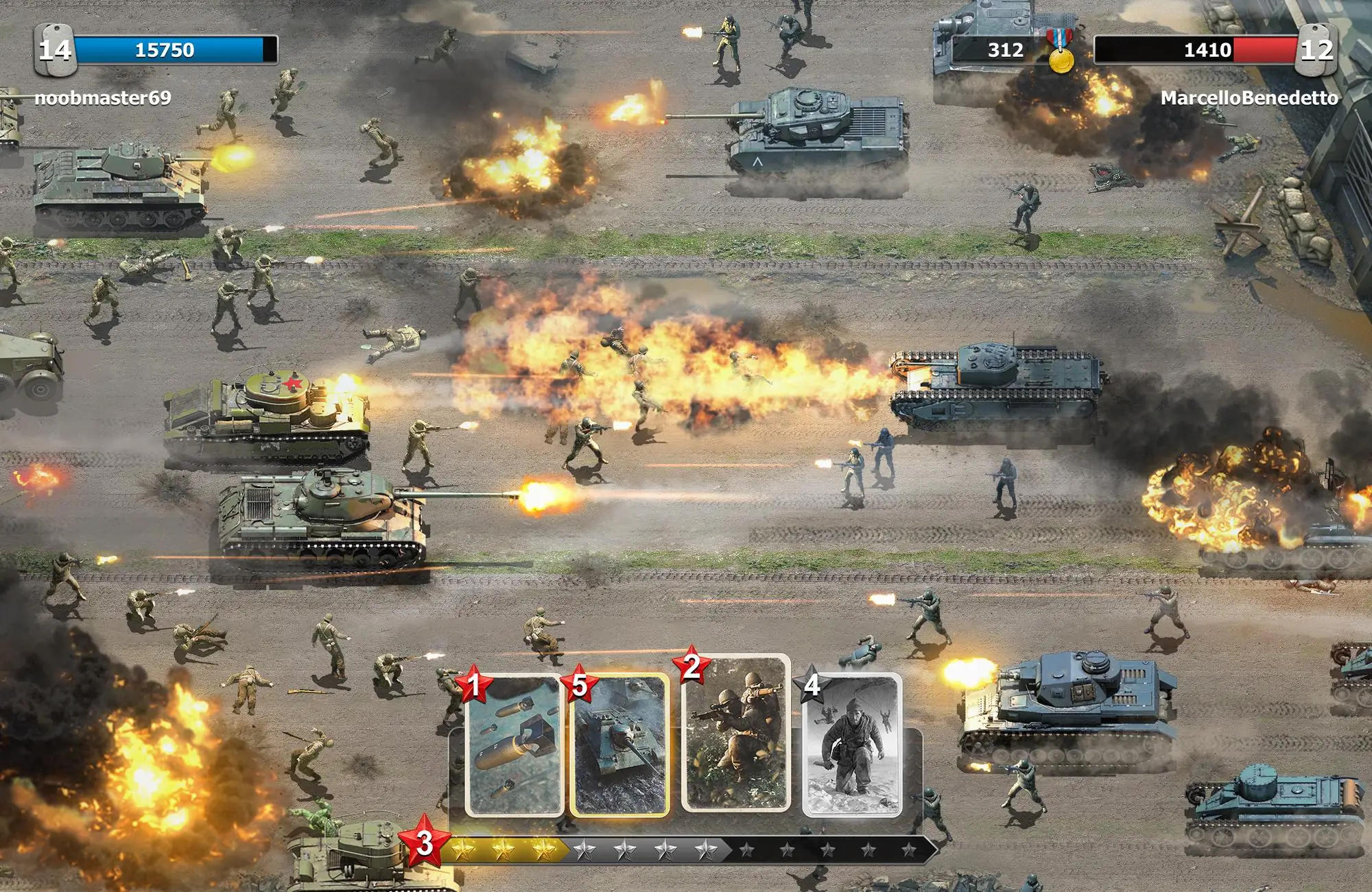 لقطة شاشة Trench Assault %د