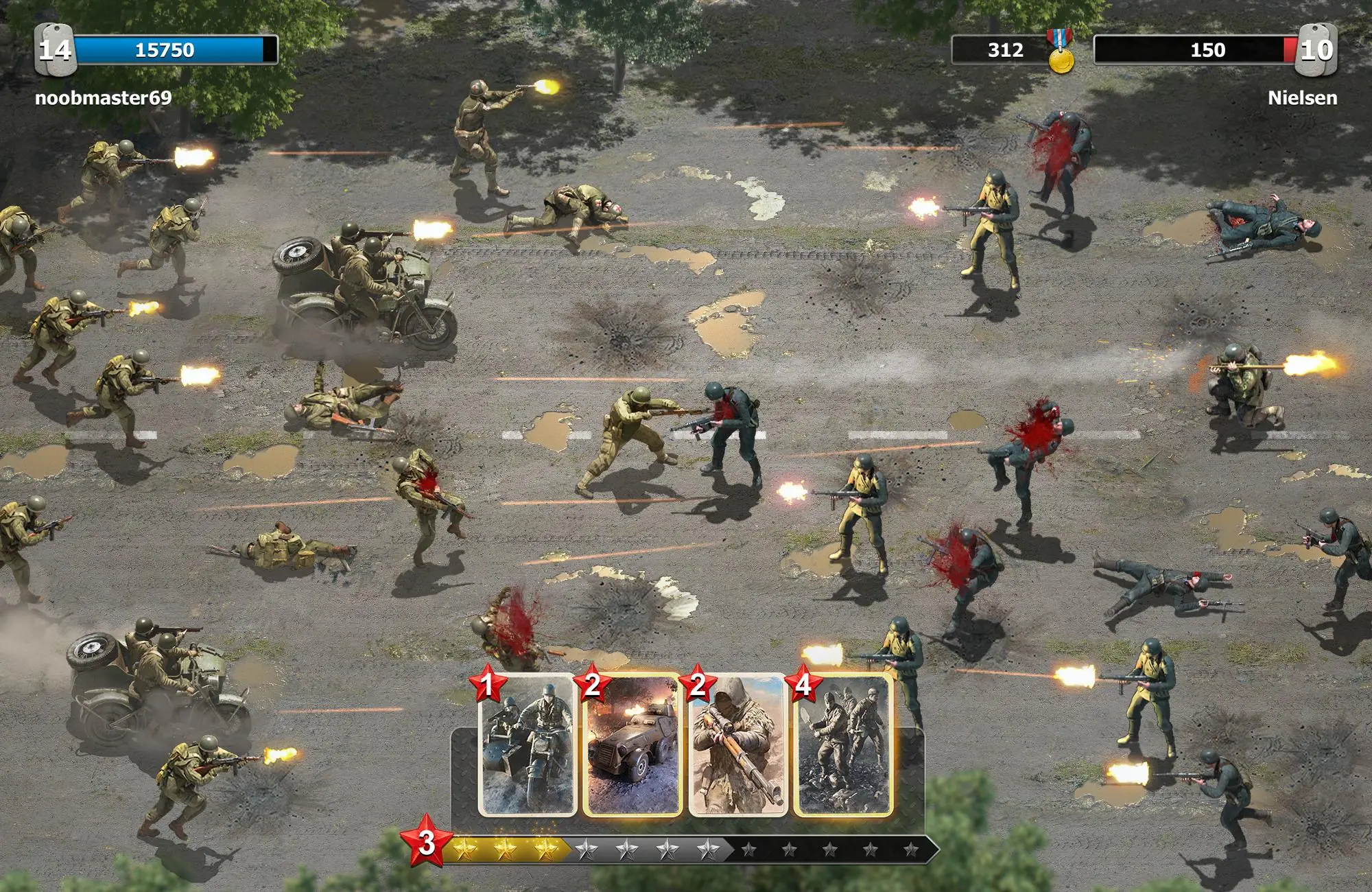 لقطة شاشة Trench Assault %د