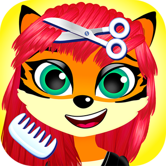 Hair salon: animals Icon